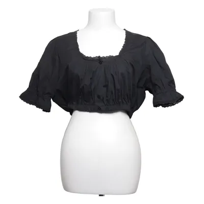 Dirndlbluse (Sort) fra Alpentrachten Bomuld, Polyester