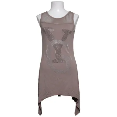 Tank Top (Brown) from Amo&Roma Elastane, Viscose