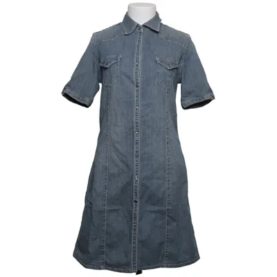 Denim jurk (Blauw) van Bleifrei Katoen, Elastaan