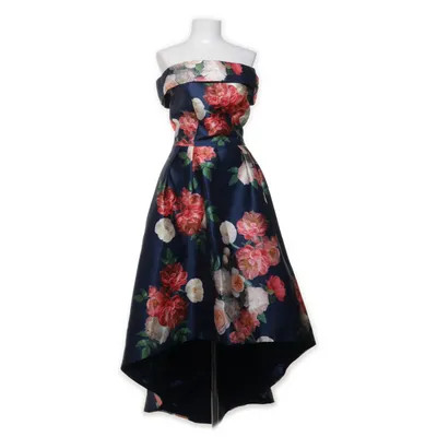 Avondjurk (Blauw, Rood, Wit, Groen) van Chi Chi London Elastaan, Polyester