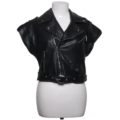 Biker gilet (Zwart) van Loavies Polyester