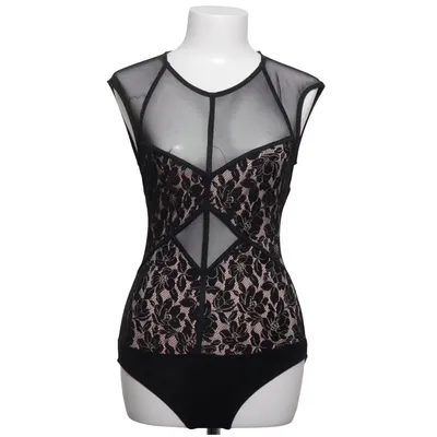 Body (Black, Beige) from Bershka Dressy Collection Polyamide, Polyester