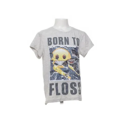 T-shirt (Grå, Flerfärgad) från Emoji Bomull, Elastan, Polyester