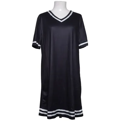 Klänning (Svart, Vit) Polyester