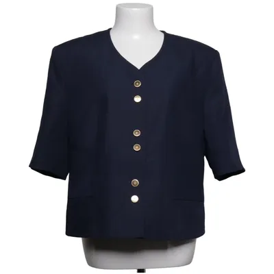 Cardigan (Bleu) de Nino Polyester, Viscose