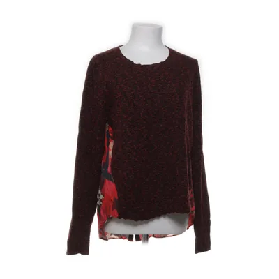 Blouse (Rouge, Multicolore) de Eva & Claudi Élasthane, Polyamide, Viscose, Laine
