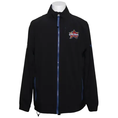 Jacket (Black, Blue) from Fanatics Elastane, Polyester