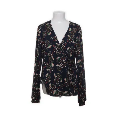 Blouse portefeuille (Bleu, Multicolore) de Black Story Élasthane, Polyester