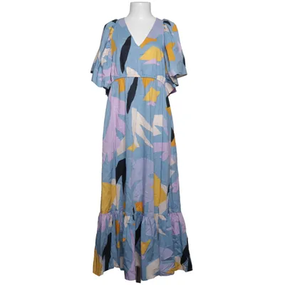 Maxi jurk (Blauw, Meerkleurig) van Marc O'Polo Katoen, Lyocell