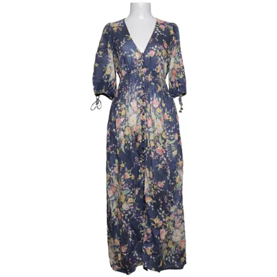 Robe (Bleu, Multicolore) de Zimmermann Lin