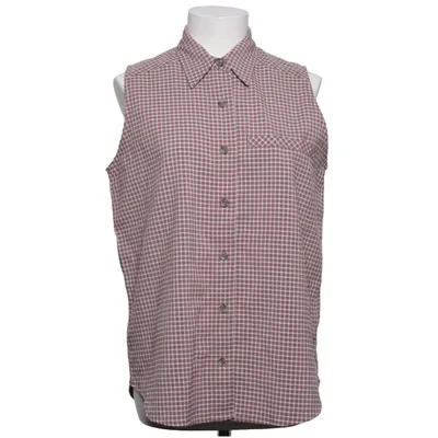 Short sleeve shirt (Brown, White) from Royal Robbins Polyester