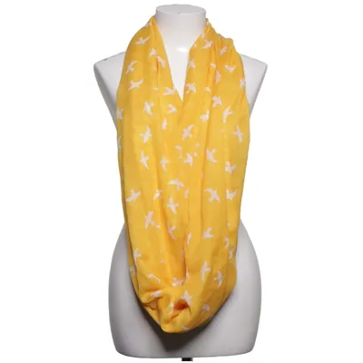 Infinity scarf (Yellow, White) from Pieces