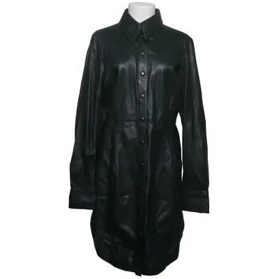 Veste longue en cuir (Studio) de H&M Studio