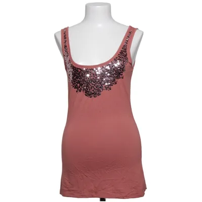 Tank Top (Pink) from New York & Company Elastane, Viscose