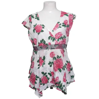 Top (Weiß, Pink, Grün) von Bondelid Baumwolle