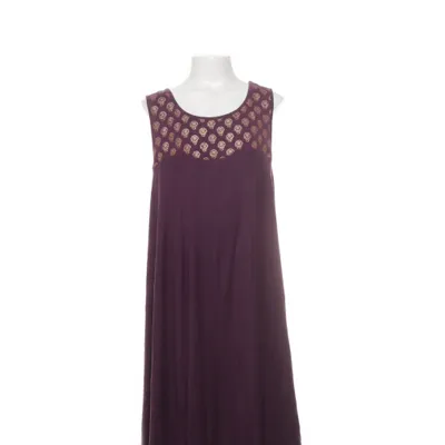 Klänning (Lila, Guldfärgad) från Label Ritu Kumar Elastan, Viskos