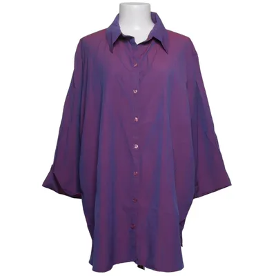 Skjorte (Lilla) fra Canda C&A Polyester, Viscose