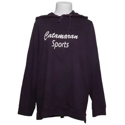 Sweat à capuche (Violet) de Catamaran Coton, Polyester