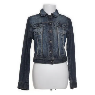 Jeansjacka (Blå) från Denim by Lindex Bomull, Elastan