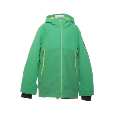 Skijakke (Grøn, Gul, Sort) fra Quiksilver Nylon, Polyester