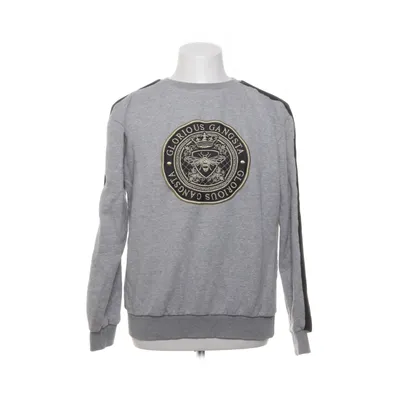 Sweatshirt (Gray, Black) from Glorious Gangsta Cotton, Polyester