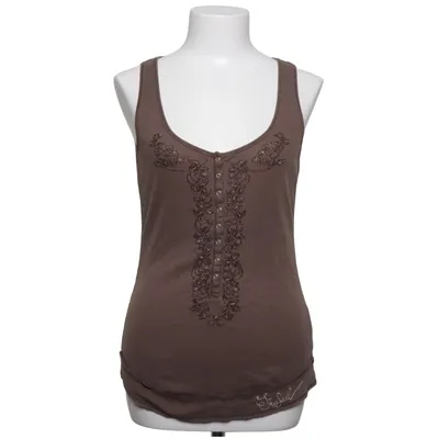 Tanktop (Bruin) van Freesoul Katoen, Polyester