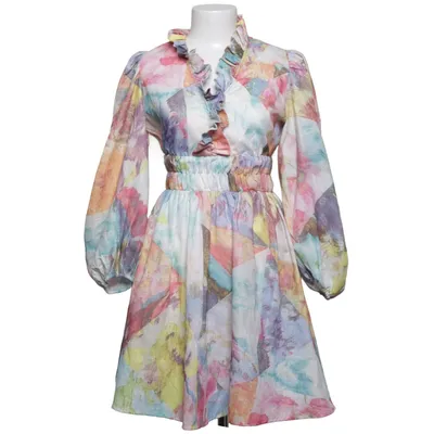 Robe (Multicolore) de Mochy Coton, Polyester