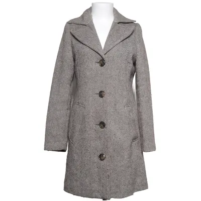 Jas (Bruin, Wit) van Åhléns Acryl, Polyester, Wol