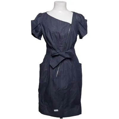 Denim jurk (Blauw) van Karen Millen Acetaat, Katoen, Viscose