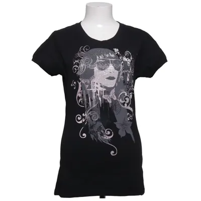 T-shirt (Black, Multicolored) from Anna & Anna Cotton