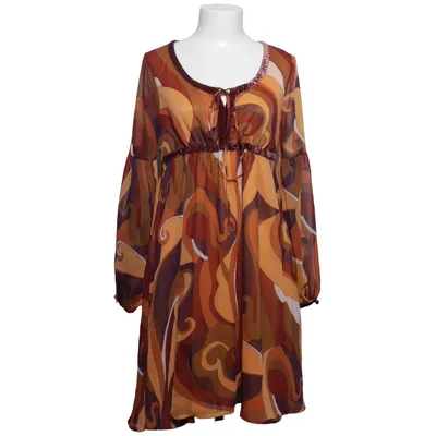 Kjole (Orange, Brun, Flerfarvet) fra Sara Kelly by Ellos Polyester