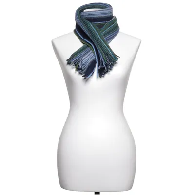 Écharpe (Bleu, Vert, Gris) de Atlas Design