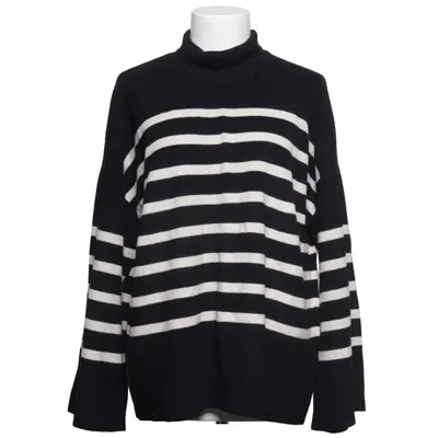 Polotröja (Svart, Vit) från InWear Kashmir, Bomull, Polyamid