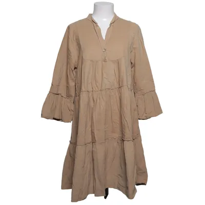 Jurk (Beige) van Made in italy Katoen