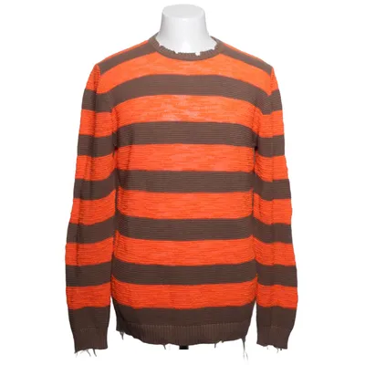 Strickpullover (Orange, Braun) von Imperial Acryl, Baumwolle, Polyamid