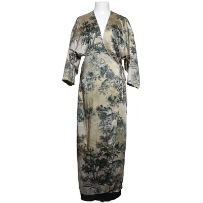 Omlottklänning (Beige, Flerfärgad) från Zara Polyester