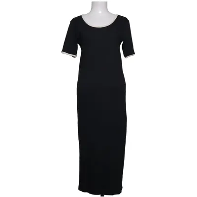Robe longue (Noir, Beige) de Aware by Vero Moda Élasthane, Coton biologique