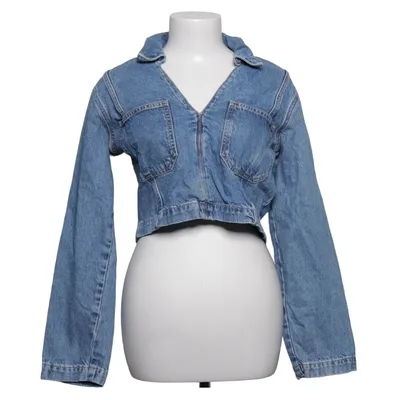Veste en jean (Bleu) de Zara Coton