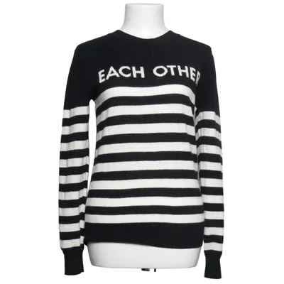 Sweater (Black, White) from Each x Other Cashmere, Wool