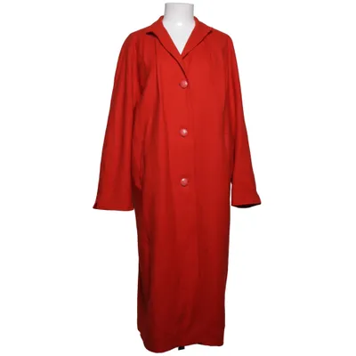 Coat (Red) from Jensen Polyamide, Polyester, Wool