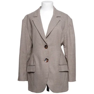 Blazer (Beige, Marron, Blanc) de Zara Woman Viscose