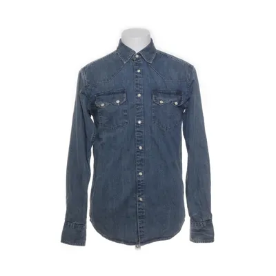 Denim blouse (Blauw) van Lager 157 Roots Katoen