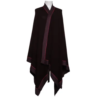 Poncho (Marron, Rose) de Made by Pip Acrylique