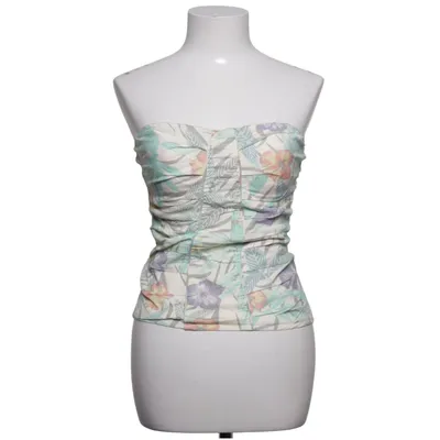 Tube top (White, Multicolored) from Jennyfer Cotton, Elastane