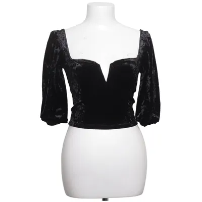 Crop top (Noir) de Urban Outfitters Élasthane, Polyester