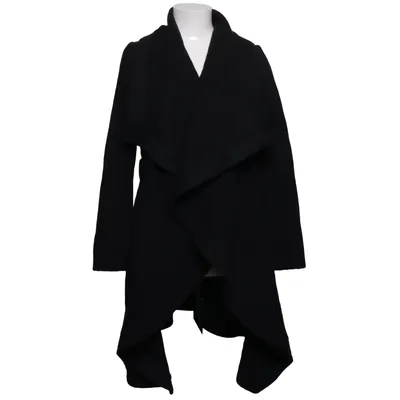 Coat (Black) from Oasis Acrylic, Polyester, Wool