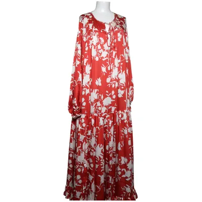 Robe longue (Rouge, Blanc) de Johanna Ortiz x H&M Polyester