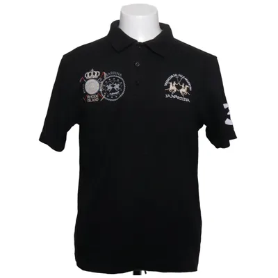 Poloshirt (Zwart) van La Martina Katoen