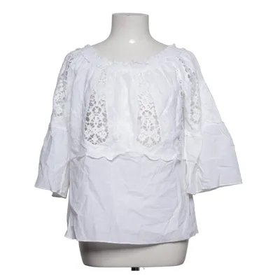 Blouse (Wit) van Rich & Royal Katoen, Linnen