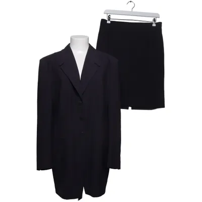 Tailleur jupe (Bleu) de Copines Élasthane, Polyester, Laine